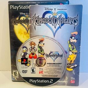 Kingdom Hearts (Sony PlayStation 2 PS2, 2002) Tested - Working - CIB - Disney